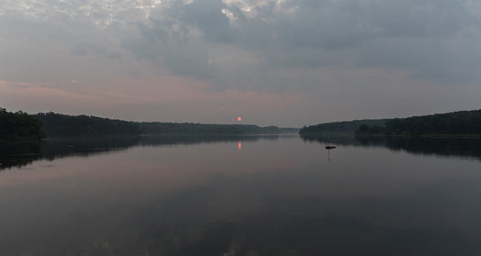 Sunrise Over Lake